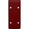 Ekena Millwork Embrey Steel Bracket, Hammered Bright Red 2"W x 10"D x 4 3/4"H BKTM02X10X04EBHRE - alternate 5